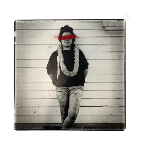 Greg Semu (1971-) - Foketi Lusa Portrait,